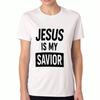 Jesus Savior Unisex's Cotton T Shirt, Premium Cotton Graphic, Durable And Comfortable, Casual Fashion. Jesus Is My Savior Theme Print, And Stylish,So