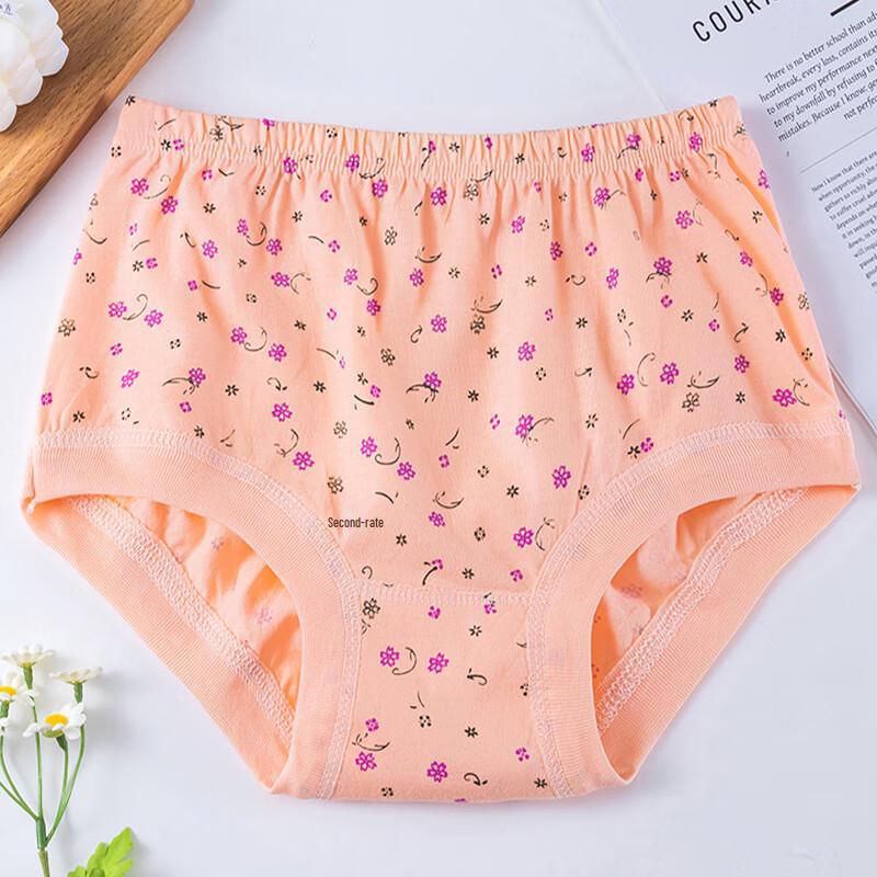 LANGSHA Women's High-Waisted Cotton Briefs