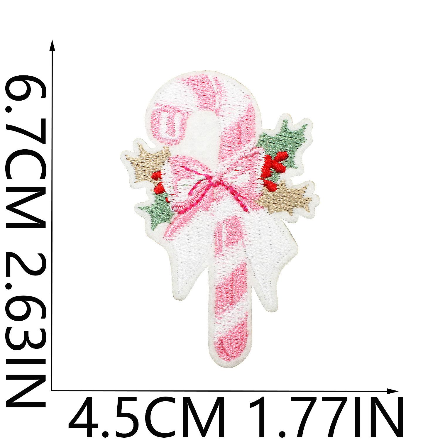 

Cartoon Animal Christmas Embroidery Cloth Sticker Hat Clothes Decoration Puppy Penguin Patch Sticker Computer Embroidery Label No. 7_3 pieces