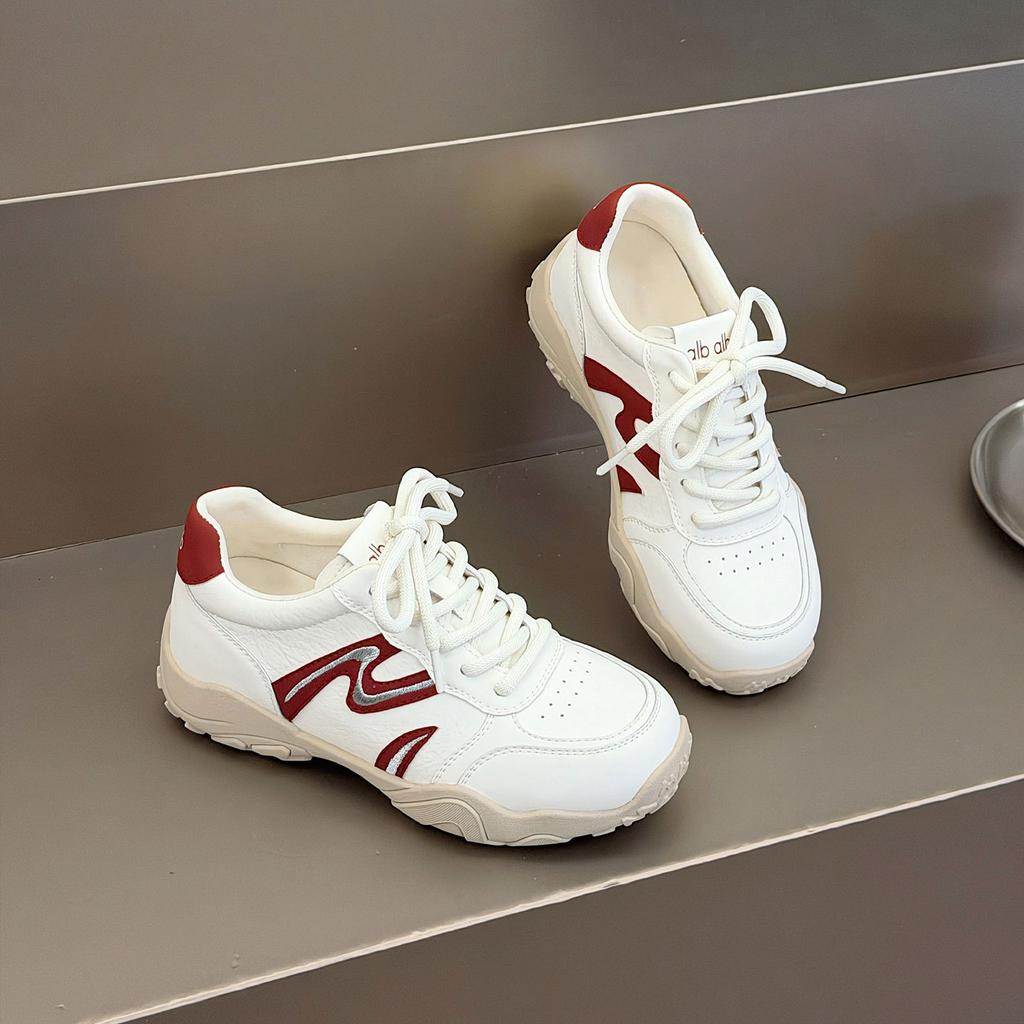 Spring new thick-soled German training shoes women's versatile casual shoes soft-soled long-standing sports running shoes