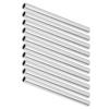 10 Pièces Tube en Aluminium Tube Sans Soudure Tube Droit 8x6mm Longueur 3.9in Accessoire 6100‑0608‑0100