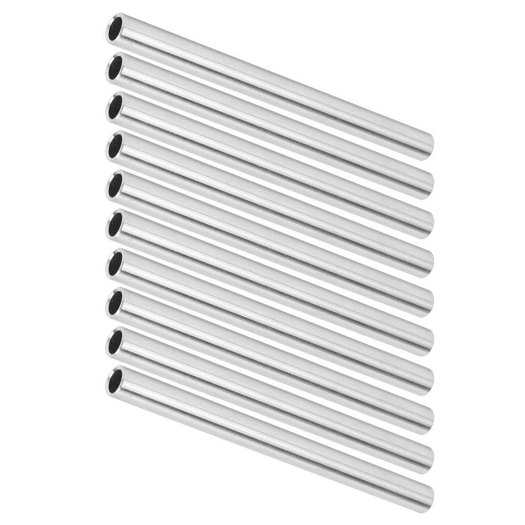10 Pièces Tube en Aluminium Tube Sans Soudure Tube Droit 8x6mm Longueur 3.9in Accessoire 6100‑0608‑0100
