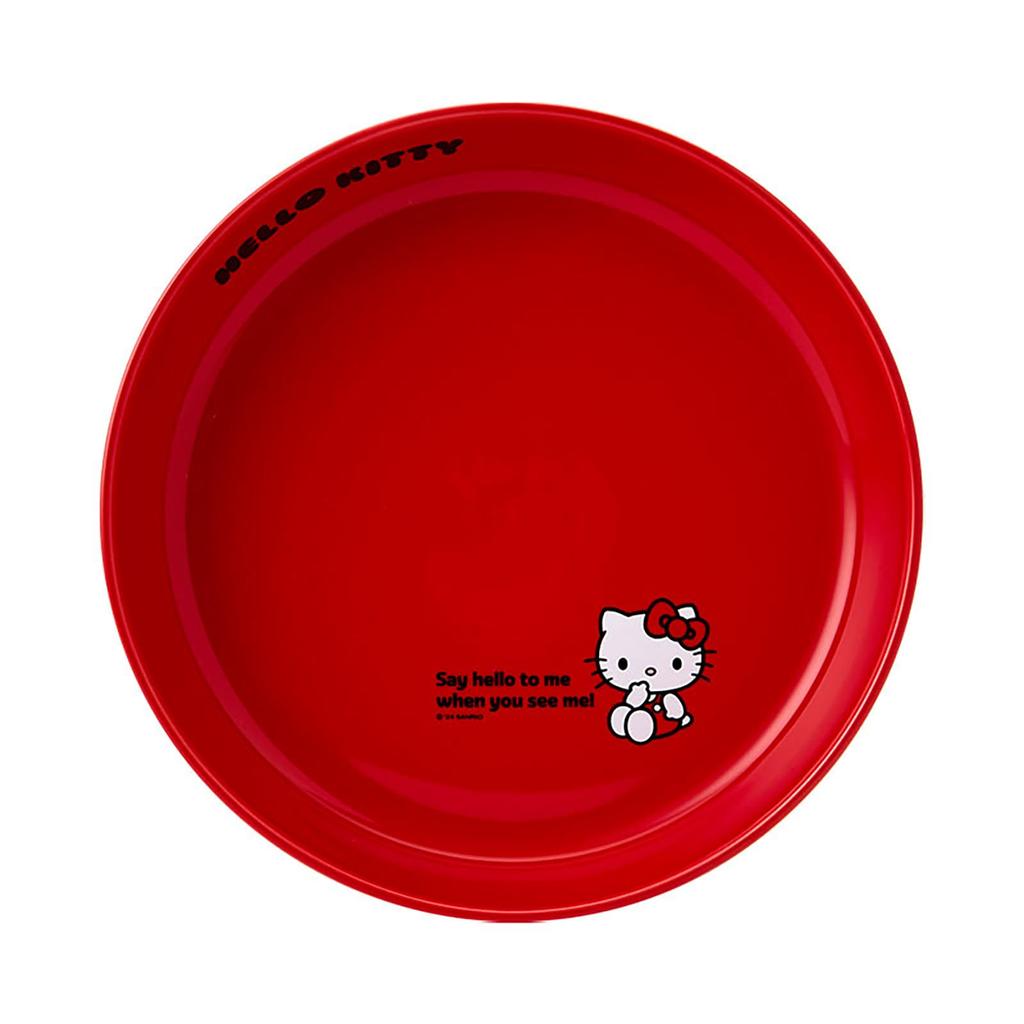 Sanrio 21cm Hello Kitty and Dryer Curry Pasta 185914 Plate, Microwave, Dishwasher, Safe, Ceramic, Plate, Plate,