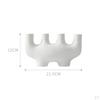 2 Pieces Abstract Ceramic Candle Holders Desktop Decoration Ornament for Yoga Gardens Spring