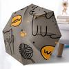1pc Pets Animals Automatic Open/close Umbrella, 8-Rib Sturdy Structure, Portable Travel Umbrella, Parties, Everyday Useb005