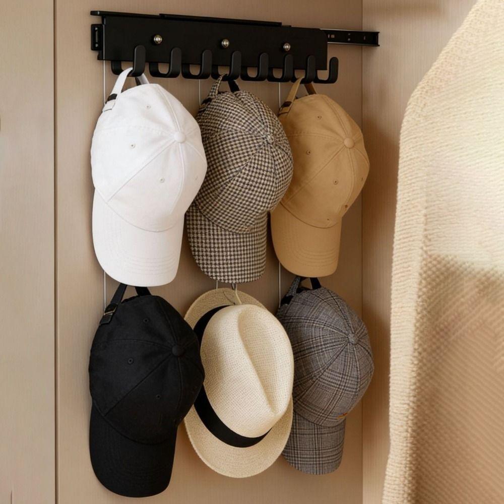 Pull-out Underwear Storage Hanger Wall-mounted Clothes Drying Rack Wardrobe Organizer Jewelry