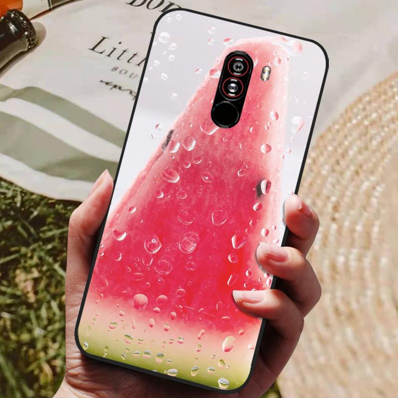 For xiaomi mi pocophone f1 Case Silicon Back Cover Phone Case for xiaomi poco F1 Cases Pocofone F1 6.18 inch Soft bumper coque