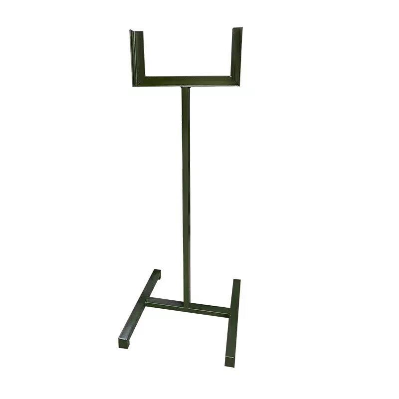 Military Green Steel Plate Target Stand