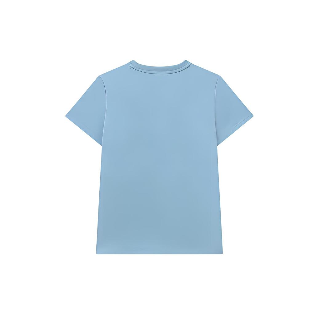 (WMNS) FILA Athletics Logo Printing Tee Blue Women's A11W121104F-BU