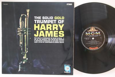 LP Record HARRY JAMES - Solid Gold Trumpet Of Harry James YS5090 MGM 1962 Japan Jazz Used