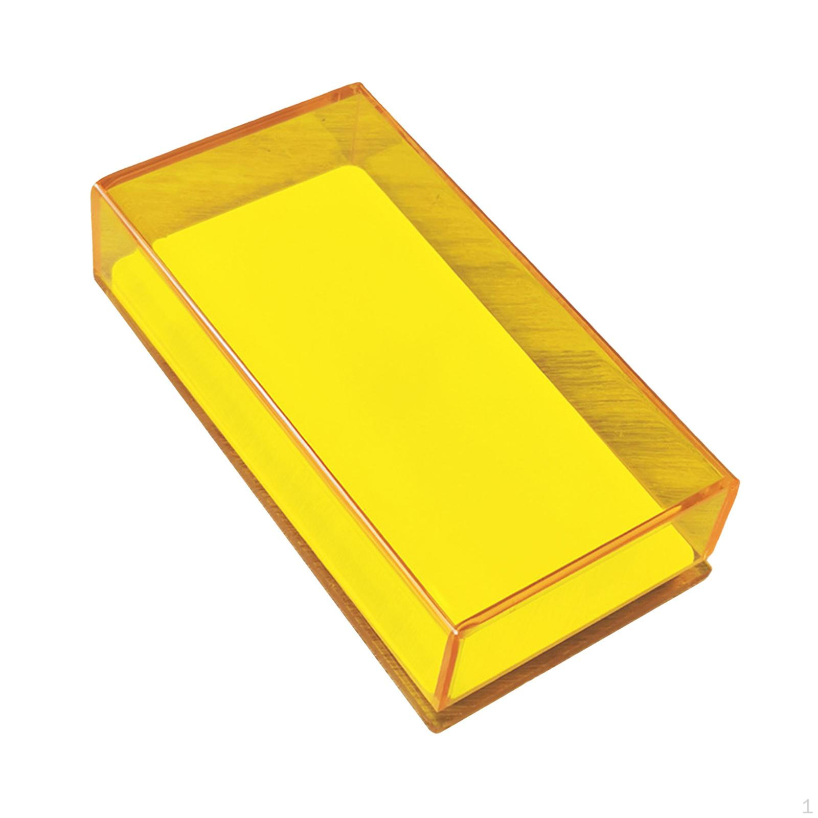 Акриловый бокс для хранения накладных ресниц, Подставка-витрина для ресниц, Прочный, для путешествий, Профессиональный Yellow