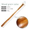 [kicoriya] Long Wooden Shoehorn, 70cm Long, No Bending, Stylish Wood Grain