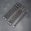 Riveted Punk Rock Leather Bracelet - Gothic Nightclub Wristband Accessory