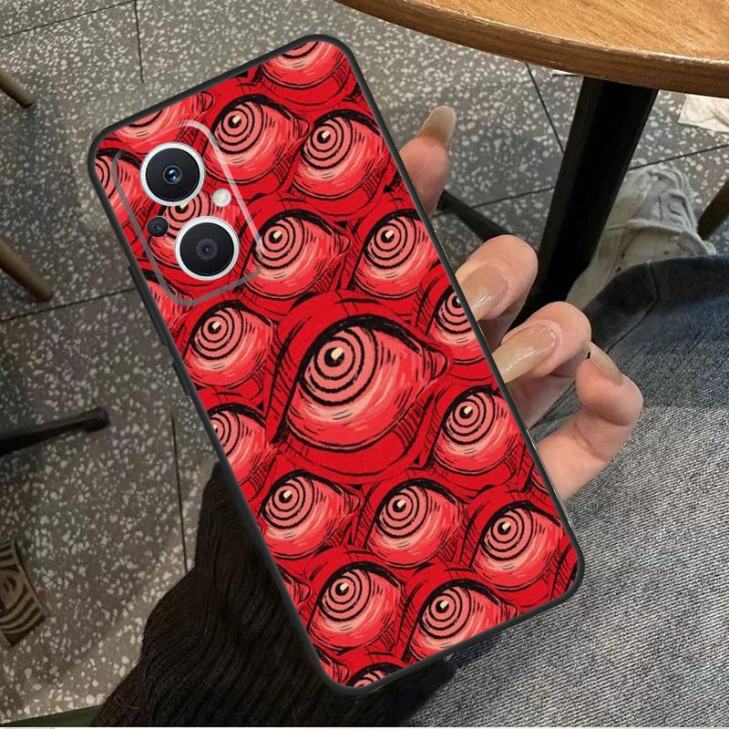 Scary Face Eyes For OPPO Reno 14F 13F 12F 11F 10 11 12 13 14 Pro 7 8 Lite 8T OPPO Find X5 X6 X8 X9 Pro Case