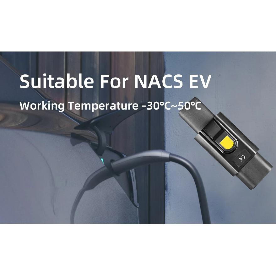 Type 2 to Tesla Adapter 7.2KW AC Charging for Type2 Charging Station to Tesla Model S/3/X/Y Car