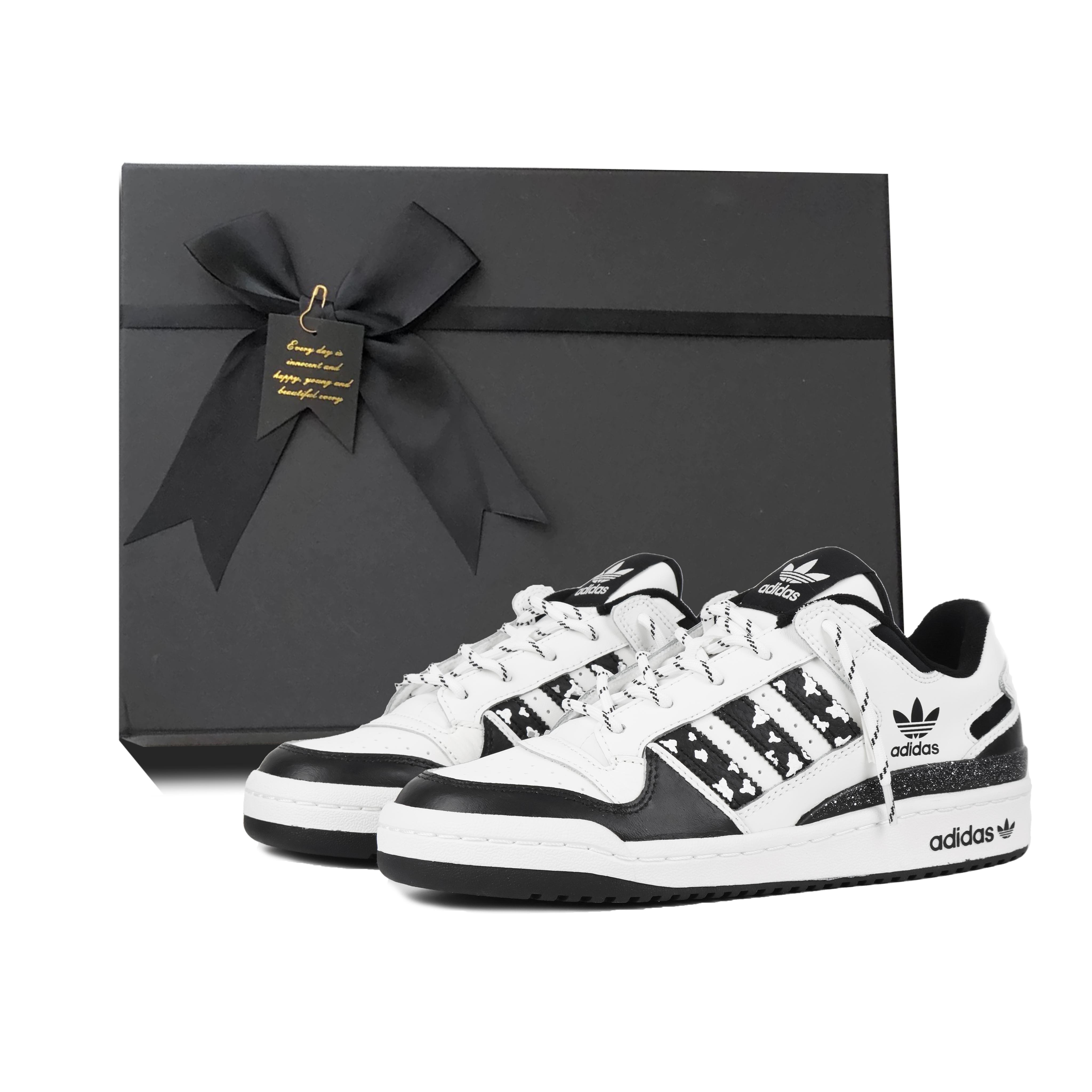 

Adidas Originals FORUM Panda Black White, Casual Fashion, Comfortable IH7830(Team384-BOX) 44
