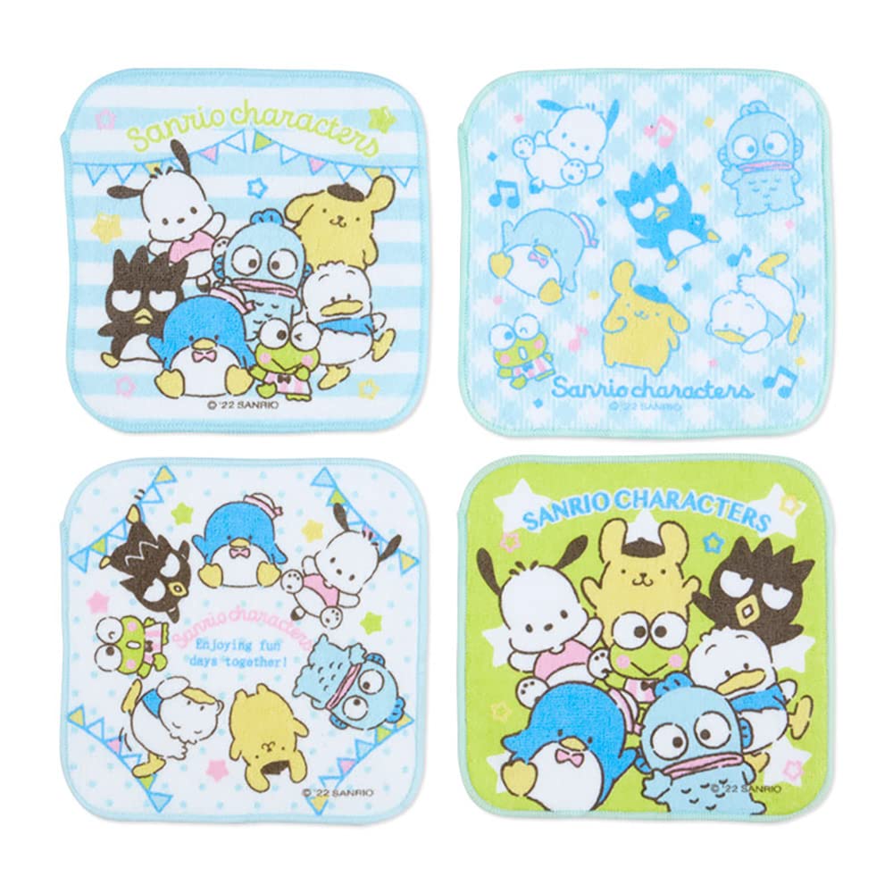 Sanrio Sanrio Petit Towel Set Sanrio Characters Replacement Towels 16 x x 16 cm 631418 SANRIO (SANRIO) 4-Piece 0.2