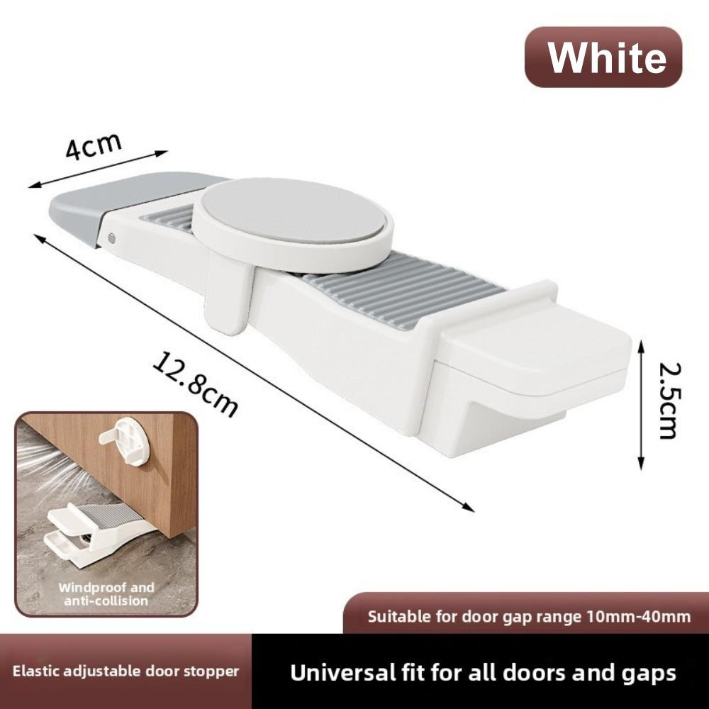 Anti-collision Door Stopper for Bottom Windproof Anti-theft Door Wedge No Punching Universal Floor Door Block