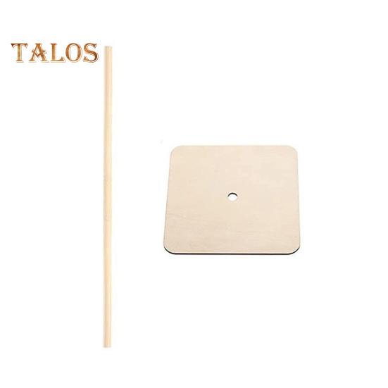 Wooden Donut Stand Holder Quick Assembly Bagel Display Tower Sturdy Doughnut Holder Stand for Dessert Table Party Wedding Birthday