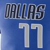 Nike NBA Dallas Mavericks Luka Doncic Alphanumeric Basketball Sports Short Sleeve T-Shirt Men Tops Blue DD6651-480