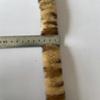 10M Leopard Print Faux Rabbit Fur Trim Ultra-Soft Plush Edge for Jacket Cuffs Costumes Hats Diy Sewing Per Roll