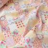 145cm Wide Strawberry Flowers Puzzle Cotton Fabric Patchwork Sewing Quilting Needlework Cloth Sewing Summer Dress Bedding Sheet
