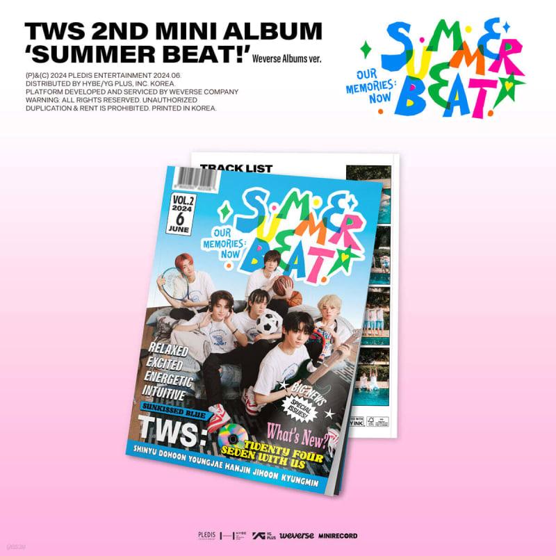 

TWS (Tours) - 2nd Mini Album SUMMER BEAT! [Weverse Albums ver.]