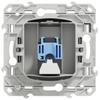 Prise RJ45 Multimedia Grade 3 Blanc