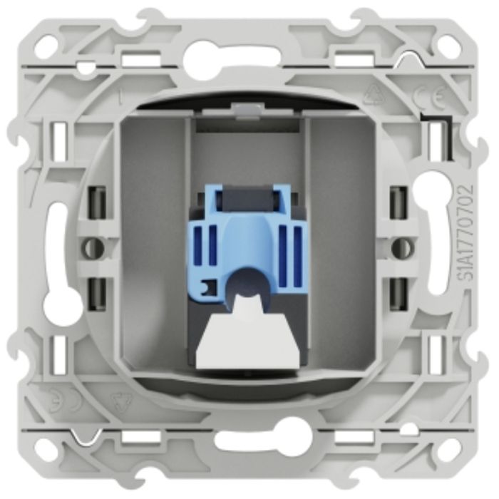 Prise RJ45 Multimedia Grade 3 Blanc
