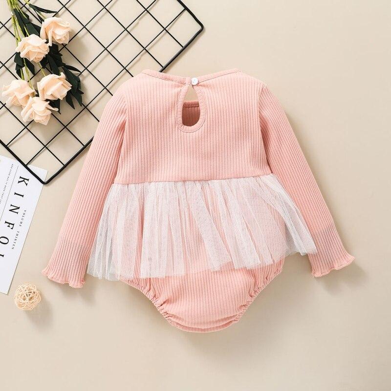 Autunno Baby Girl Abbigliamento Neonata Ragazze Tulle Gonna Bodysuits  Infant Lace Hem Clothes Outfits Jumpsuits 0-18M acquista in modo economico  — spedizione gratuita, recensioni reali con foto — Joom