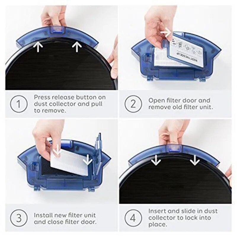 Cleaning Robot Replacement Parts Filters And Brushes For Eufy RoboVac 11S /RoboVac 30 Accessories Kit