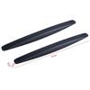 2X Black Carbon Fiber Texture Anti-Rub Protector Car Suv Bumper Edge Guard Strip