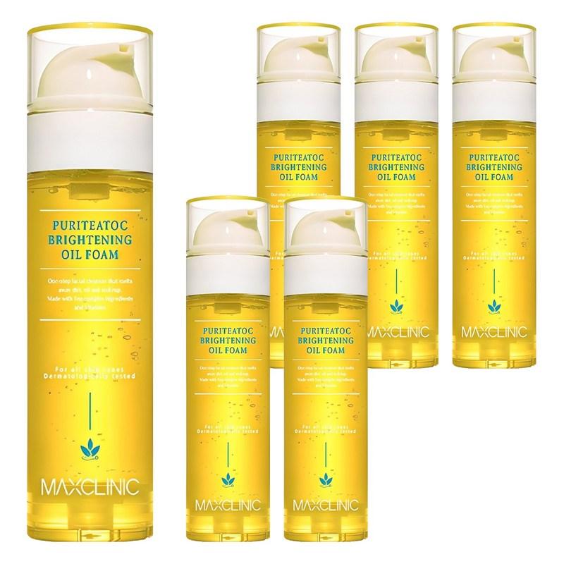 Maxclinic Purity Tox Brightening Oil Foam Cleanser, 110g, 6 Pcs