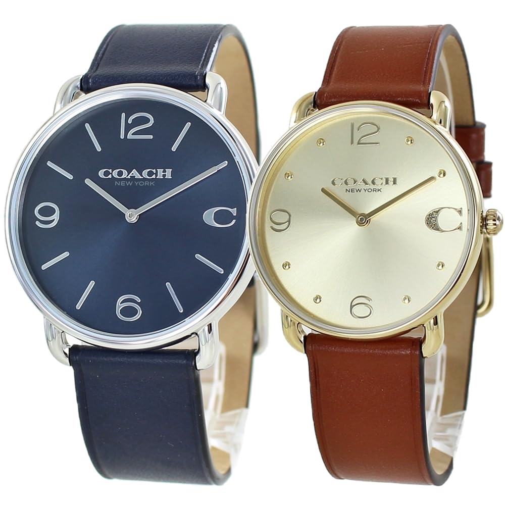 

Пара годинників Коробка для зберігання годинників ELLIOT Leather 1460264914504201 [Coach] Чоловічі Жіночі [Елемент]