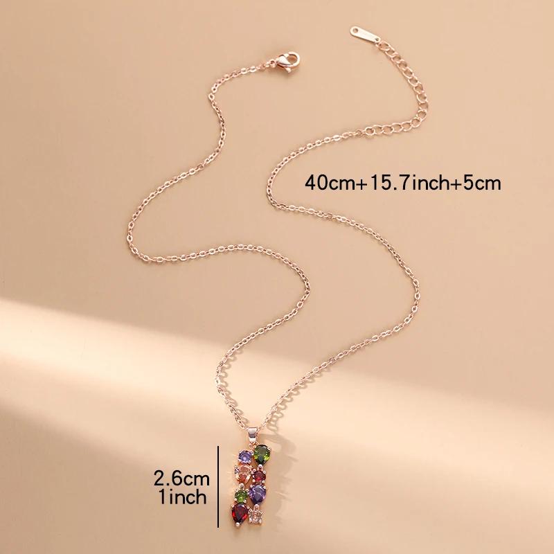 Zircon Set Mona Lisa Zircon Necklace Earrings Colorful Necklace Earrings Sets for Female Luxury Fashion Wedding Jewely Sets