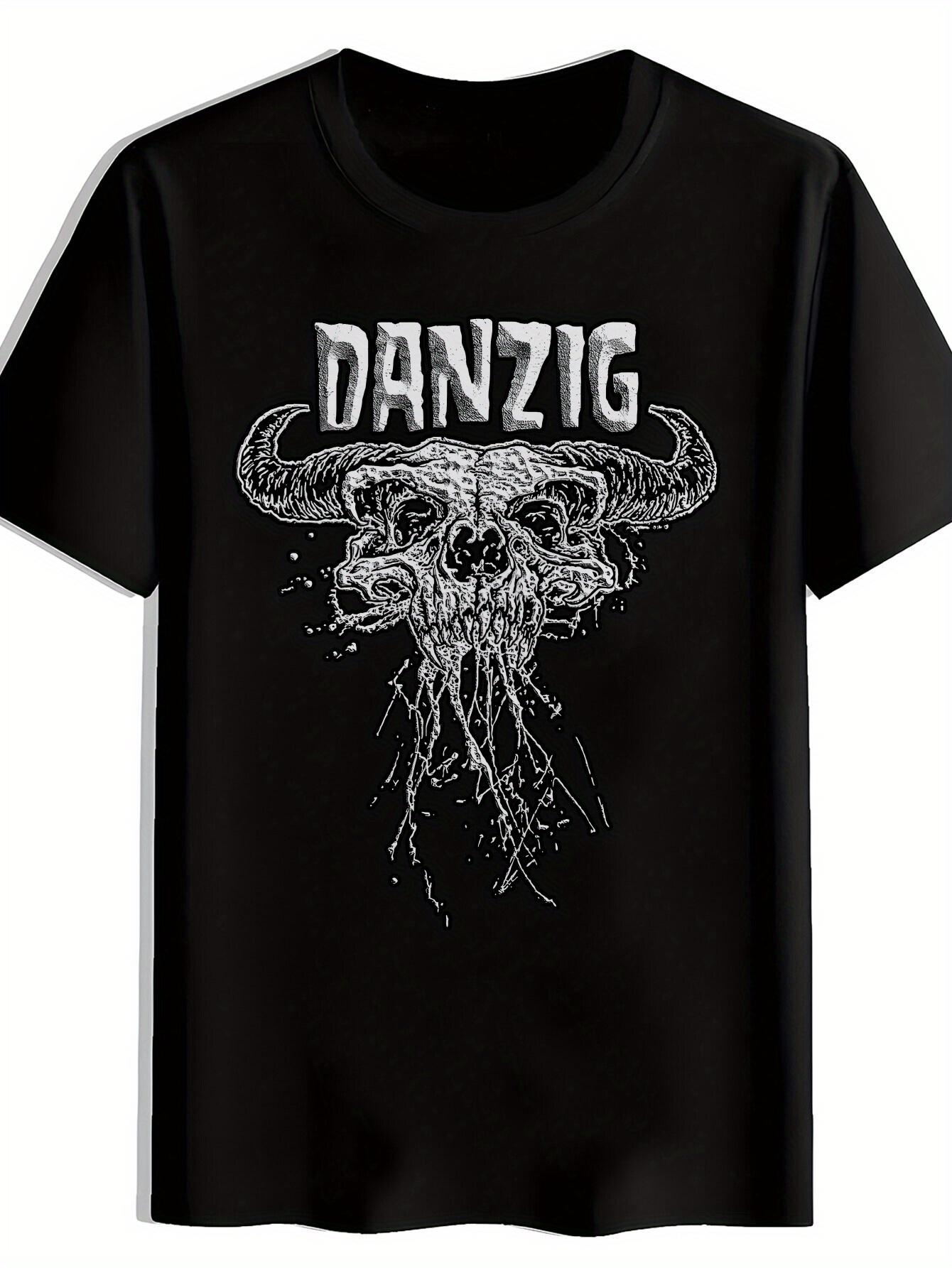 Rock Band Graphic T-shirt - Vintage Print Short Sleeve Crew Neck XXXL