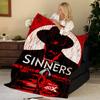 Movie S-Sinners Throw Flannel Blanket, Soft Warm, Durable & Washable cute Cool