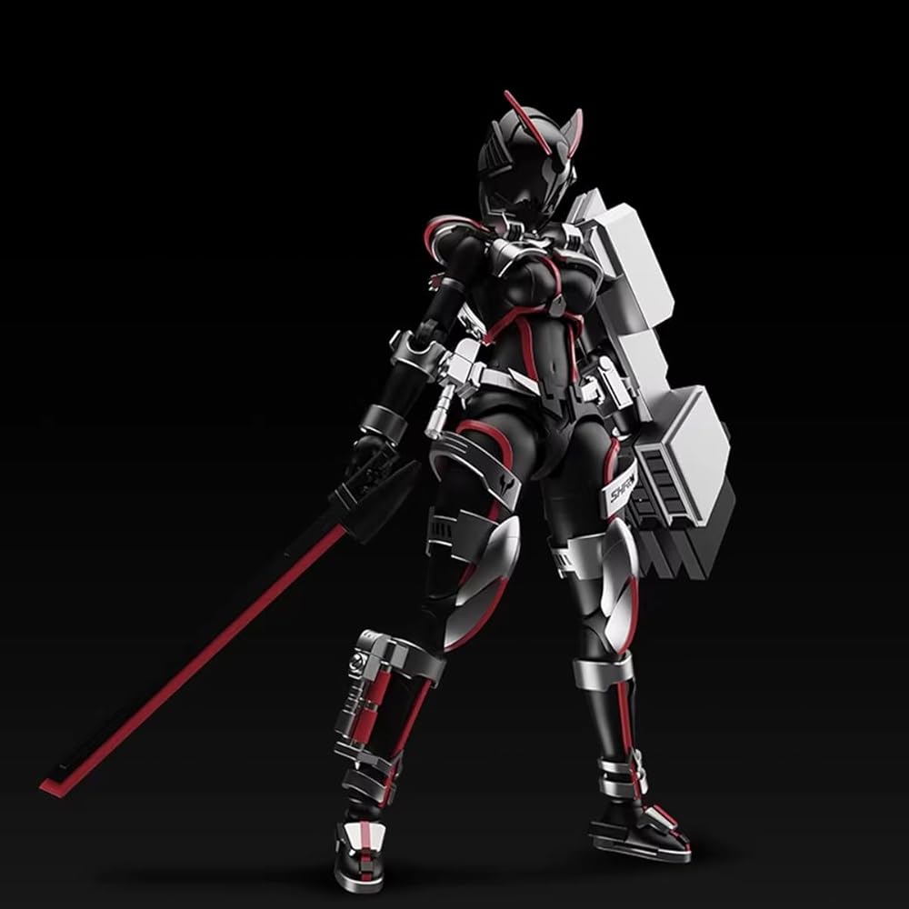 HiPlay YUBO 1/12 Scale Shako Model Kit Approximately 160mm Tall Color-Coded Assembly Figure