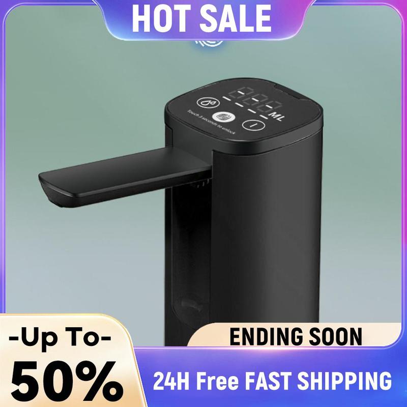 Water Dispenser Touch Control Electric Water Pump Automatic Water Bottle Dispenser for Camping Essentials Kitchen Office Picnic