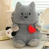 40Cm Cute Forest Animals Plush Toy Cat Wolf Bear Plushie Doll Stuffed Soft Accompany Toys Funny Children Birthday Gift