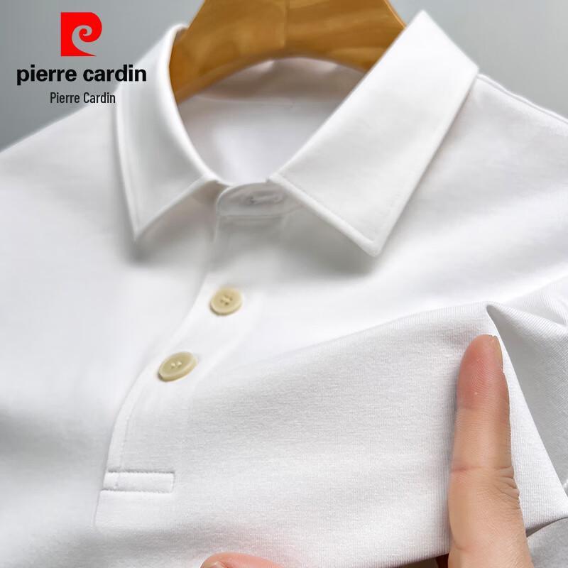 Мужская легкая дышащая однотонная рубашка-поло Pierre Cardin XL