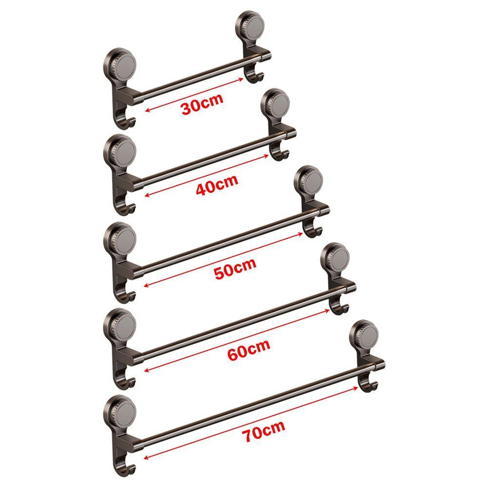 Strong Load Capacity Towel Rack Strong Suction Cups Suction Cup Towel Rack  Bathroom Organization