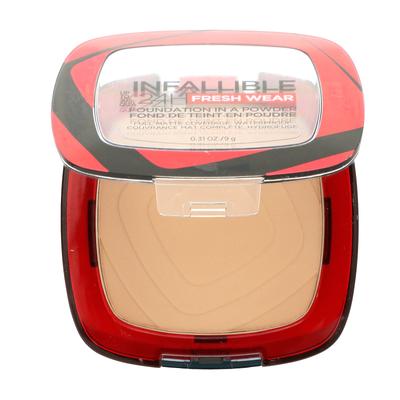 L'Oréal, Infallible 24 Hour Fresh Wear, Powder Type Foundation, 125 Ivory Buff, 9g (0.31oz)
