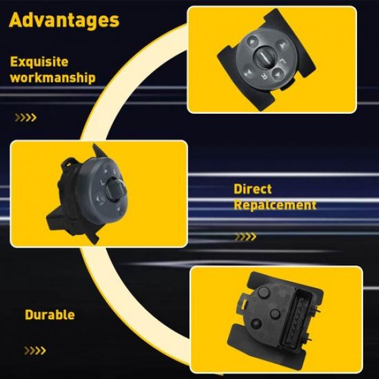 Power Mirror Switch Button For Chevy Truck Astro C1500 C2500 C3500 GMC C1500 EKK