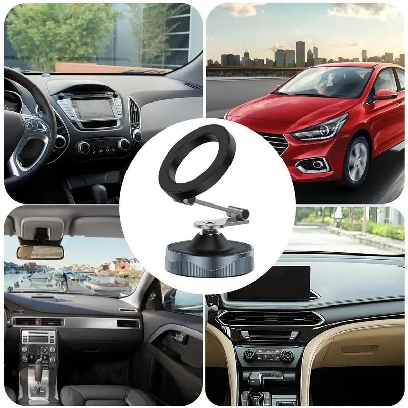 X30 Mini Vacuum Double Side Magnetic Suction Cup Holder Foldable Kitchen Lazy Phone Bracket For iPhone Android Smartphone