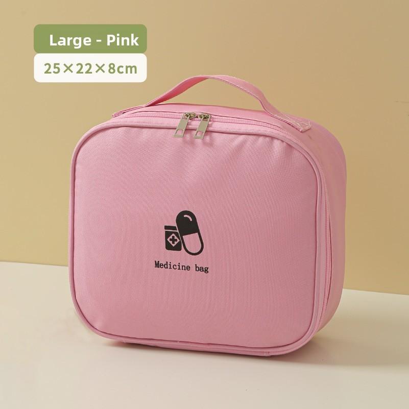 Medical Travel Organizer With Large Capacity Portable Medicine Storage For Emergency Use
