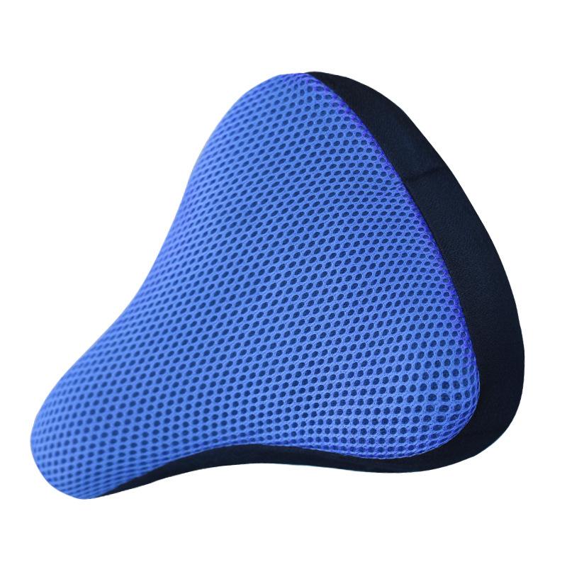 3D Bicycle Saddle Soft Bike Seat Cover Biking Silicone Seat Cushion Biking Breathable Saddle Comfortable Bicycle Bike Cover