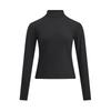 Meridian Soft Series SC Stand Collar Training Long Sleeve T-Shirt Women Tops 6010110-001