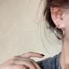 111 Silver Needle Cold Wind Ring Earrings Women, Light Luxury Niche High Sense Exaggerated Large Circle Earrings Earrings Earrings