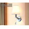 E27 Canvas Craft Wall Lamp Bulb Lamp AC220V Wall Lamp Can Replace Hotel Bedroom Bedside Lamp Living Room Modern Wall Lamp